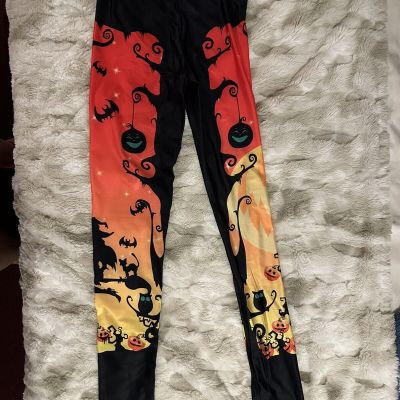 Halloween Style Leggings Exercise Costume